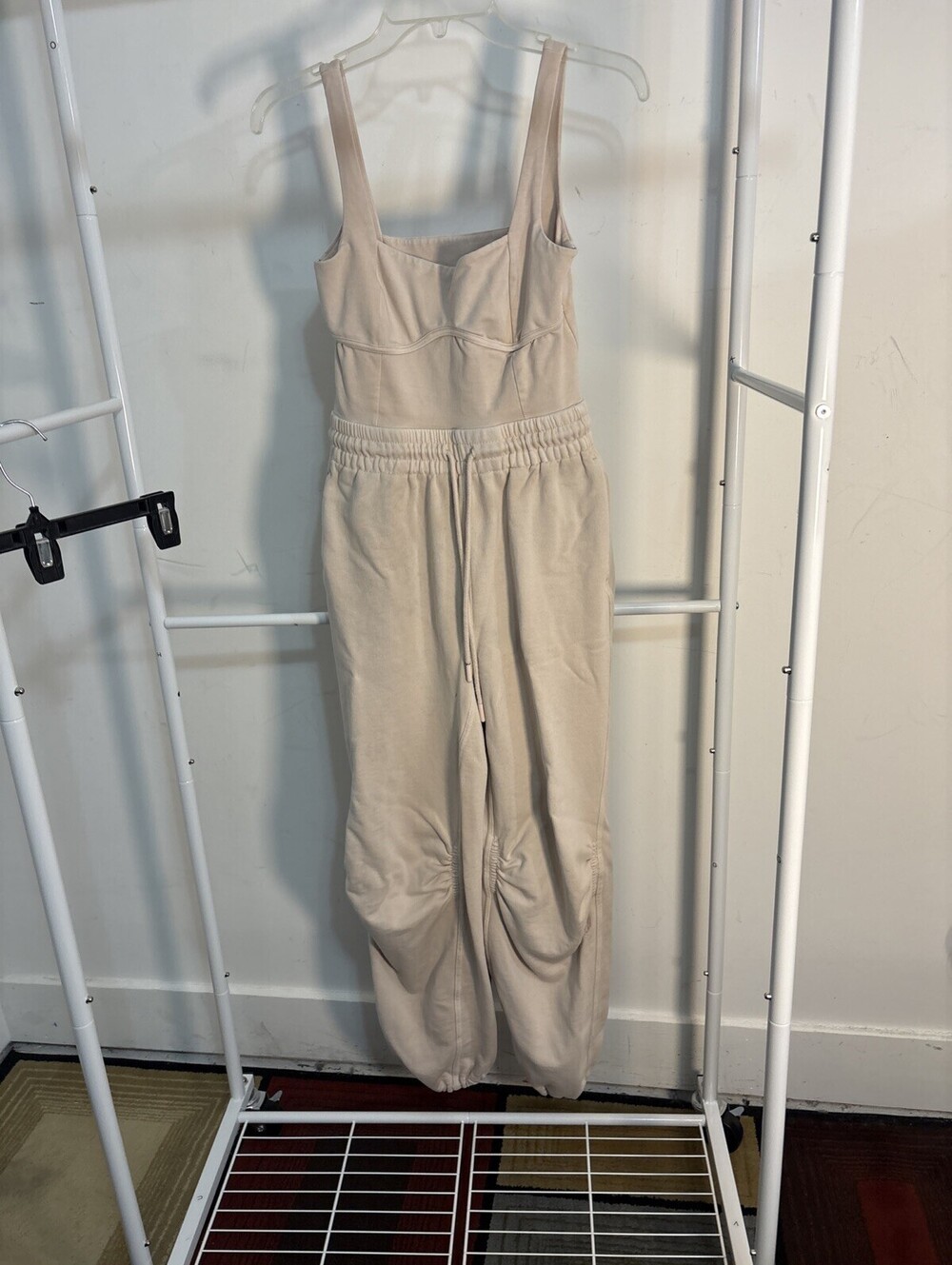 Free People Movement Inbound Jumpsuit Womens XSmall Pink Cashmere